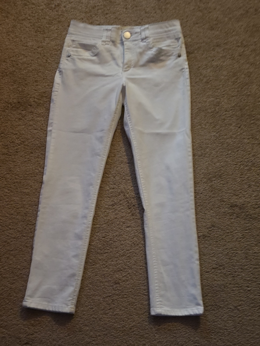 Democracy White Ladies Jeans Sz 2